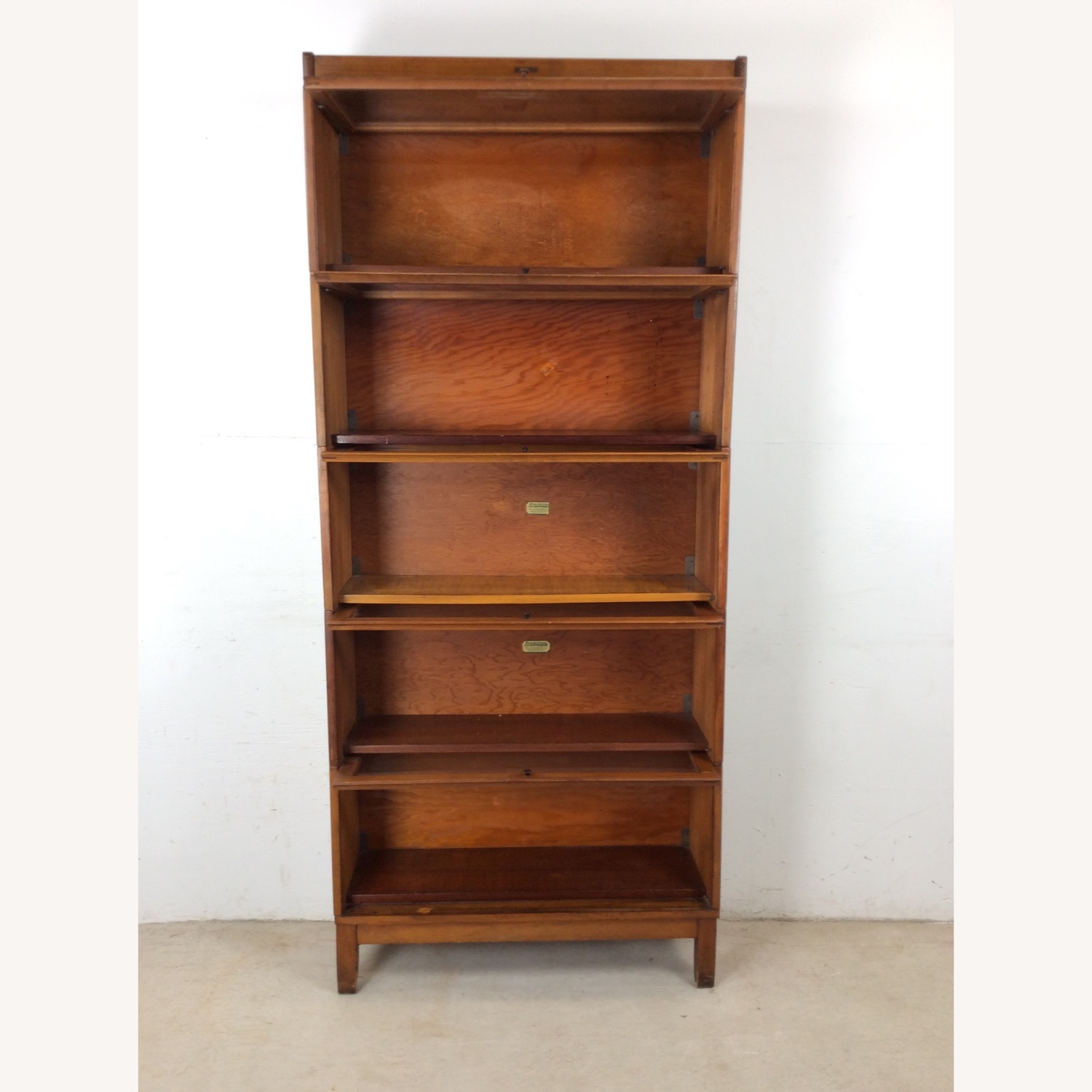 Antique 5 stack Barrister Bookcase  - image-18