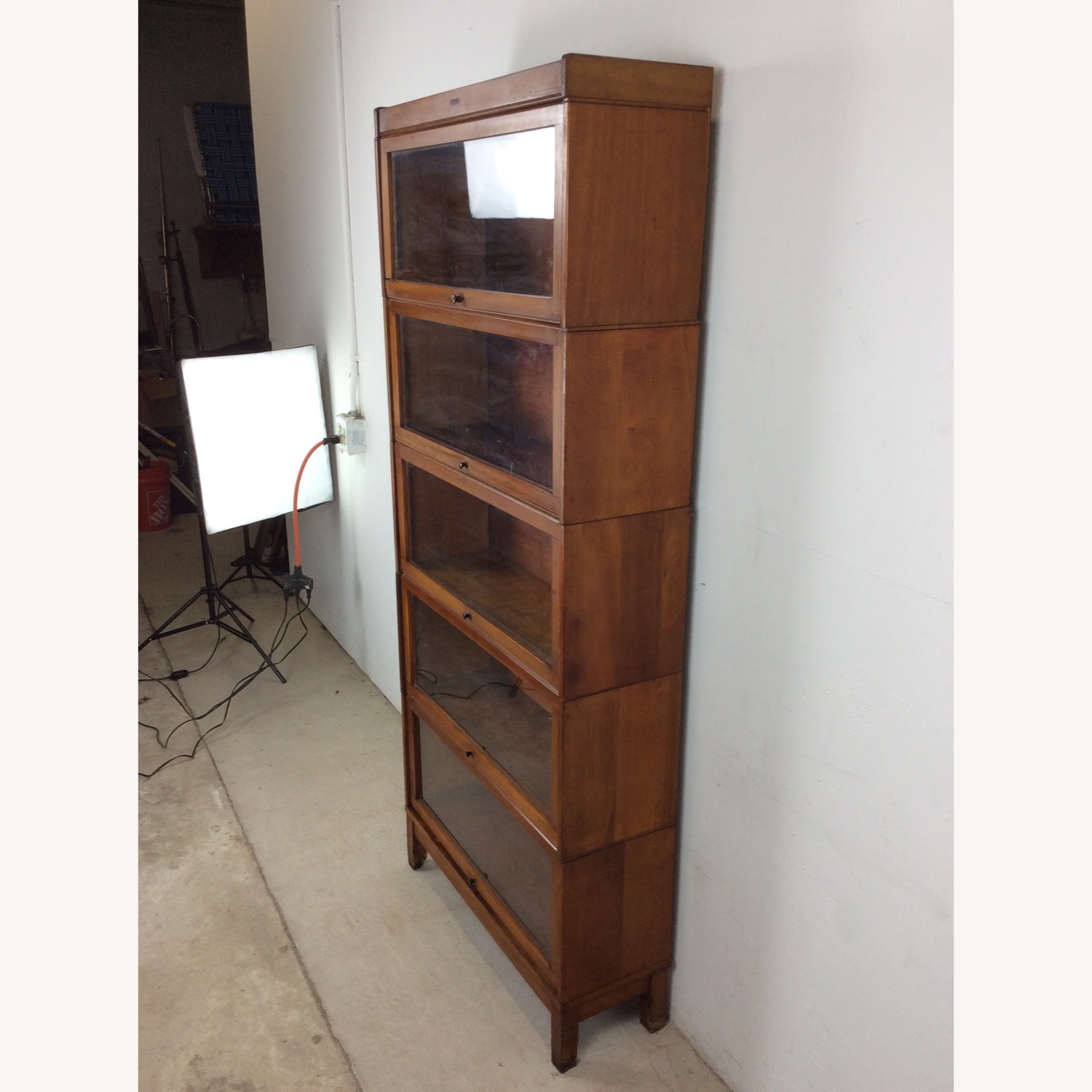 Antique 5 stack Barrister Bookcase  - image-2