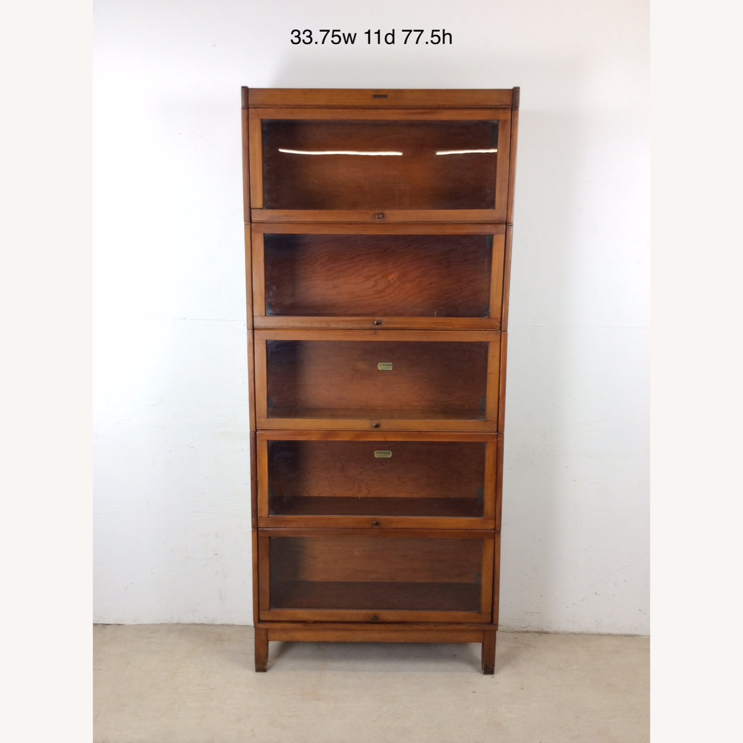 Antique 5 stack Barrister Bookcase  - image-45