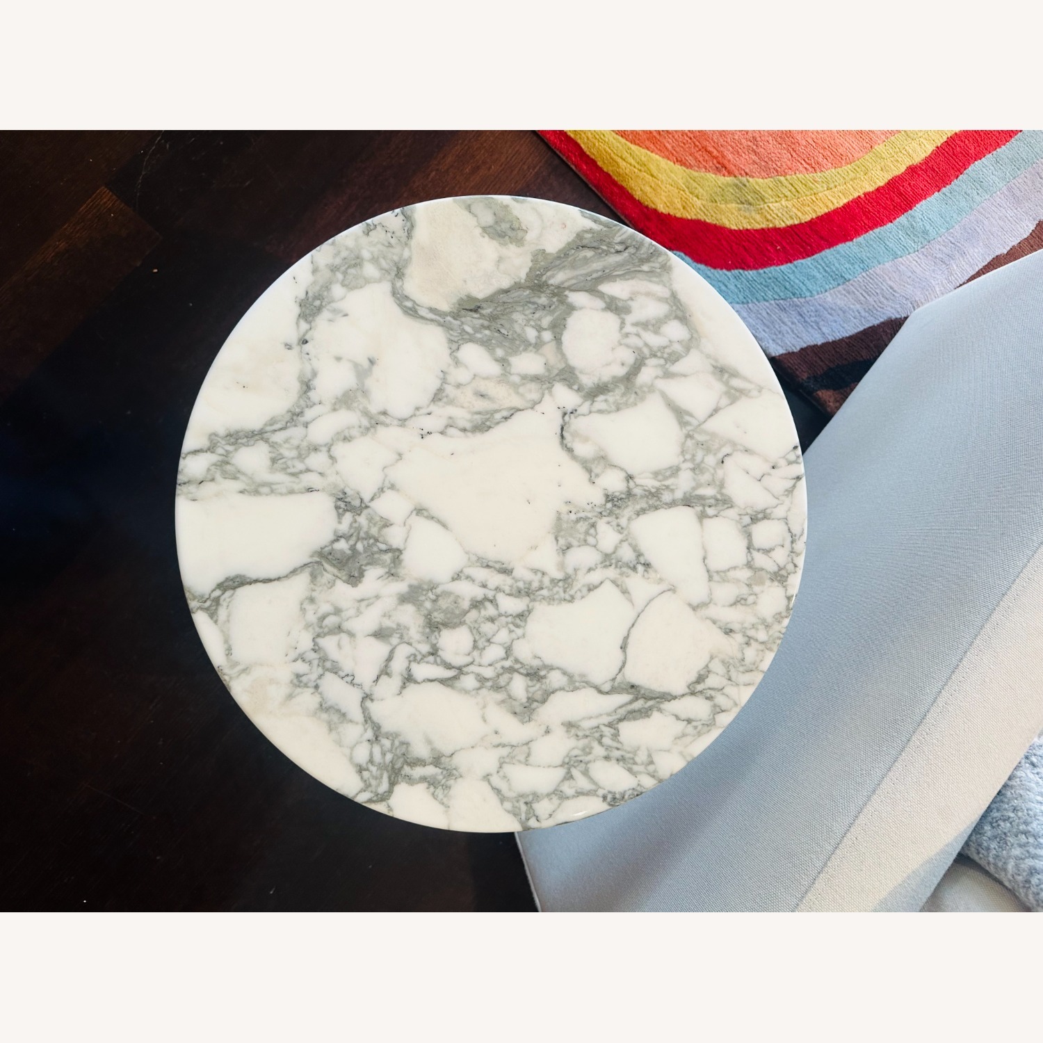Eero Saarinen White Marble Coffee Table - image-4