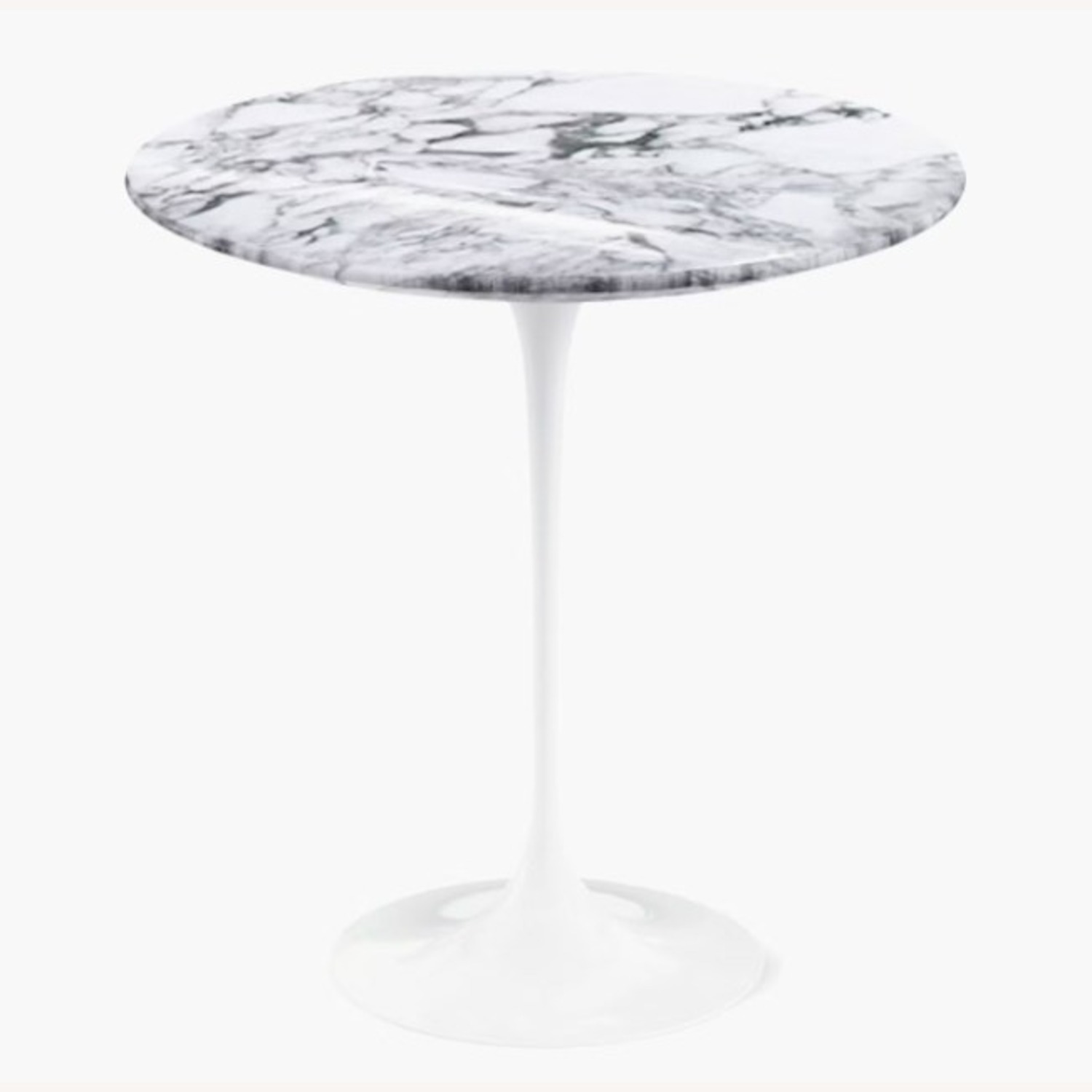 Eero Saarinen White Marble Coffee Table - image-1