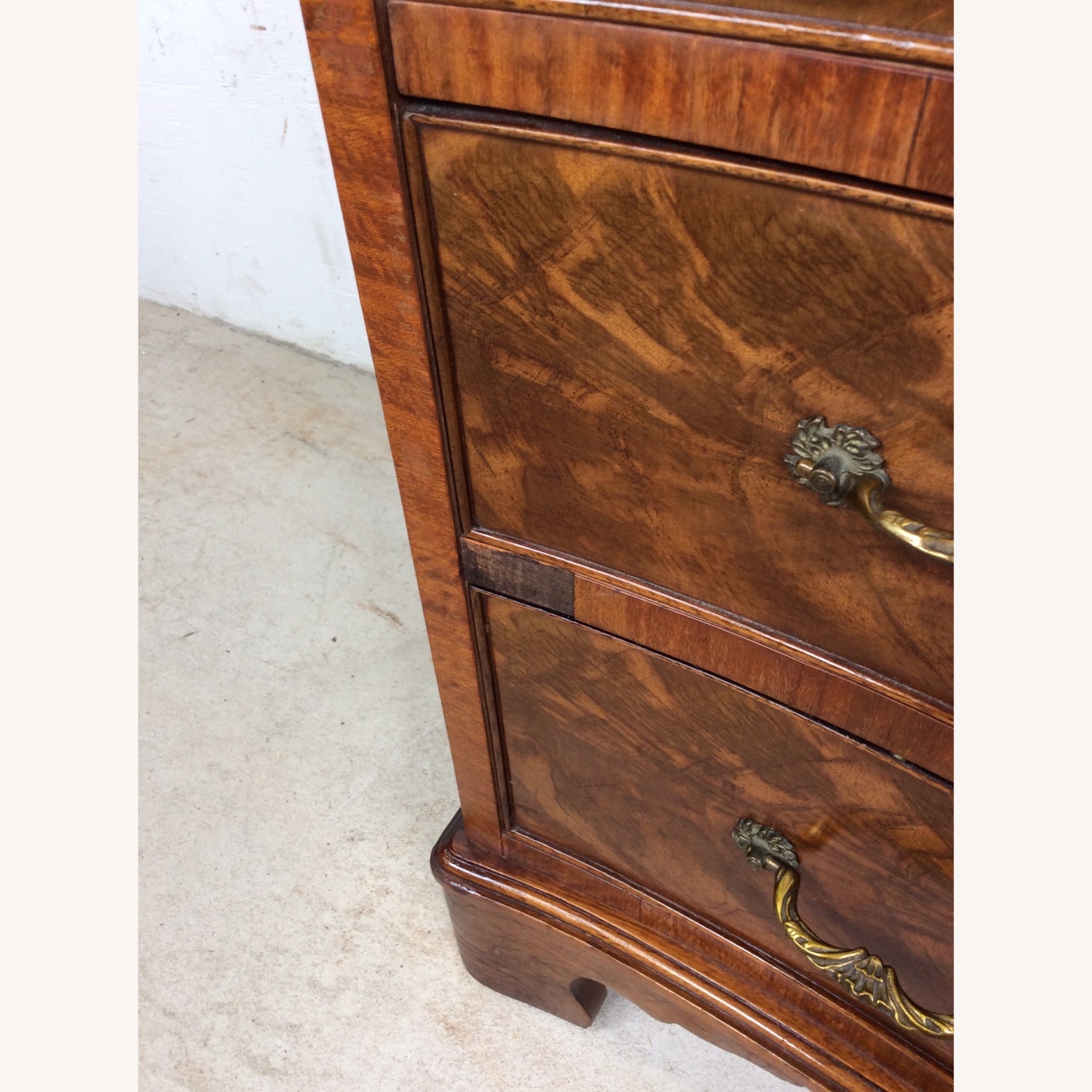 Antique Mahogany Chest with Brass Hardware - image-19