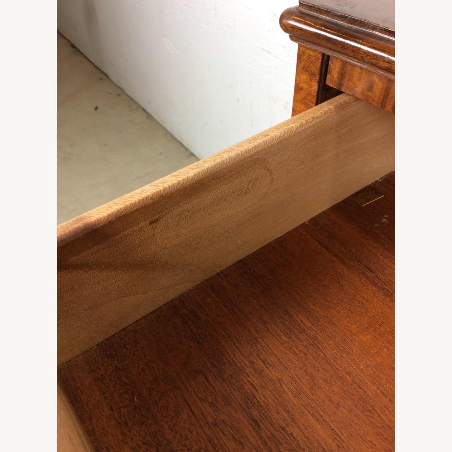 Antique Mahogany Chest with Brass Hardware - image-17