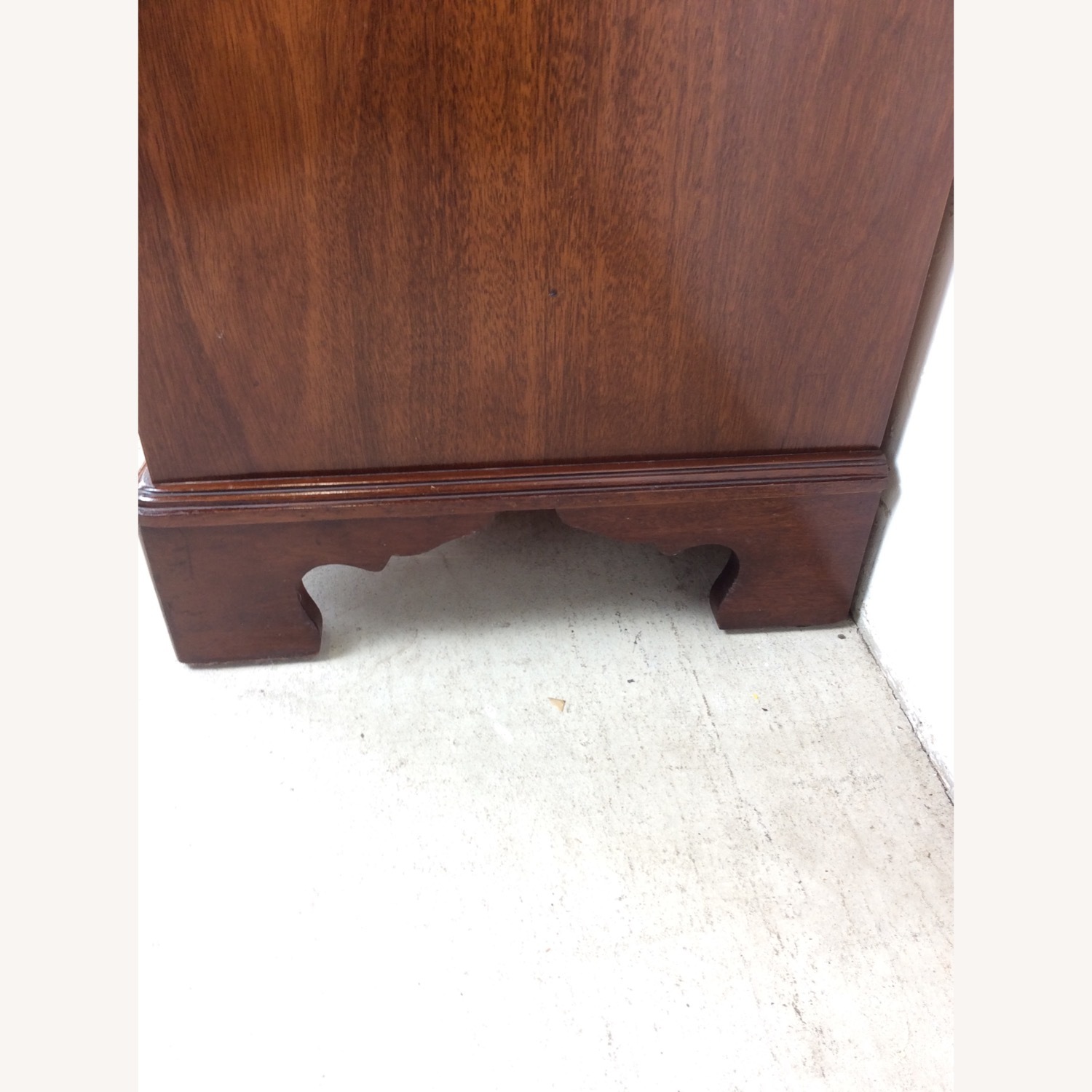 Antique Mahogany Chest with Brass Hardware - image-5