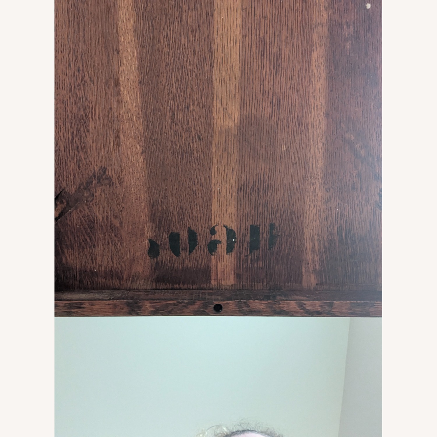 Vintage Two-Tier Oak Parlor Table - image-4