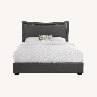 Rooms To Go Belcourt Dark Gray Queen Bed