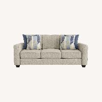 Rooms To Go Ridgewater Light Gray Sleeper Sofa