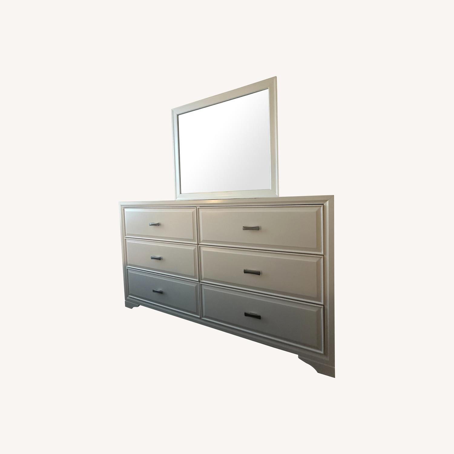 Rooms To Go Belcourt White Dresser - image-0