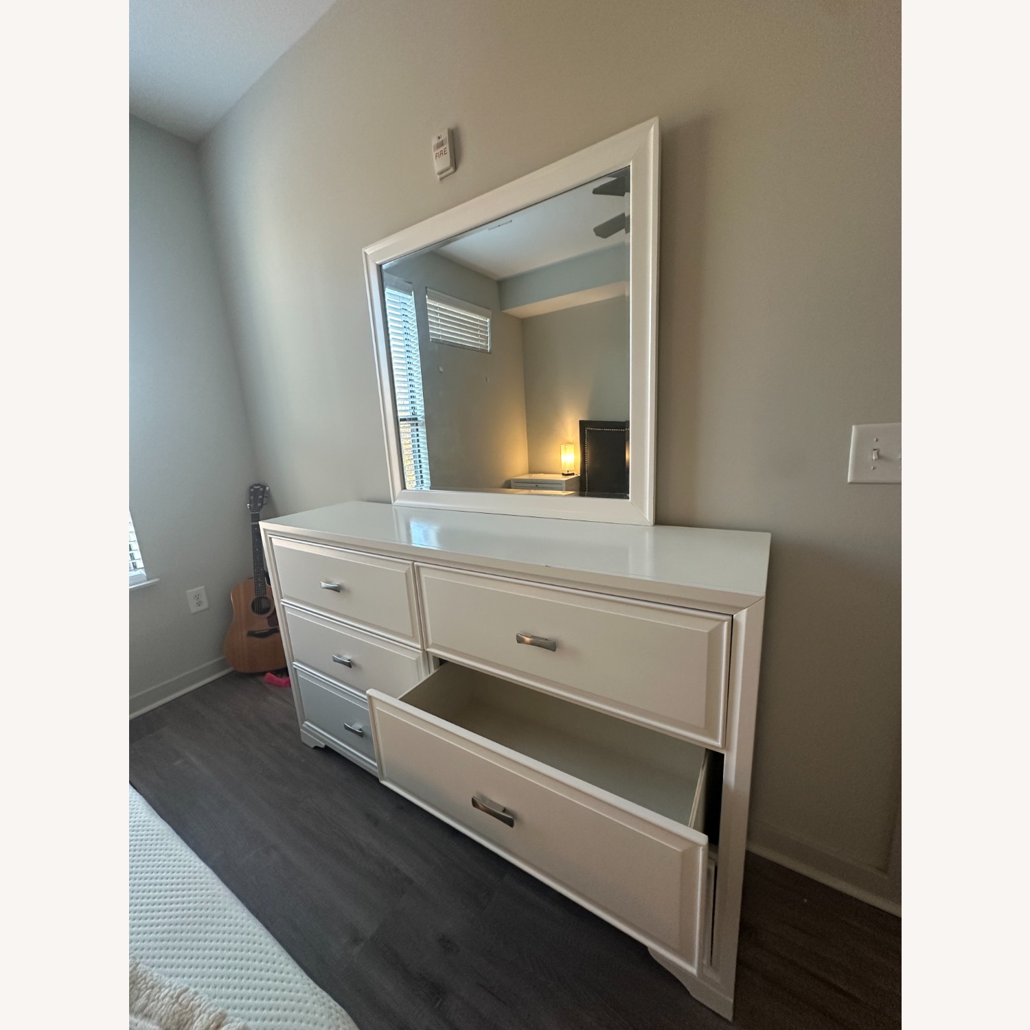 Rooms To Go Belcourt White Dresser - image-2