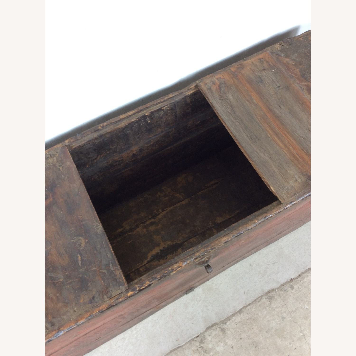 Antique Anglo-Indian Softwood Trunk - image-12