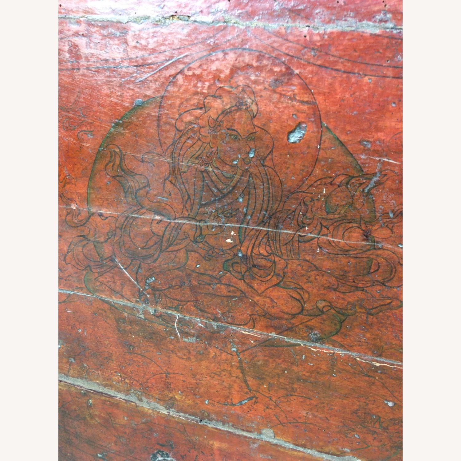 Antique Anglo-Indian Softwood Trunk - image-18