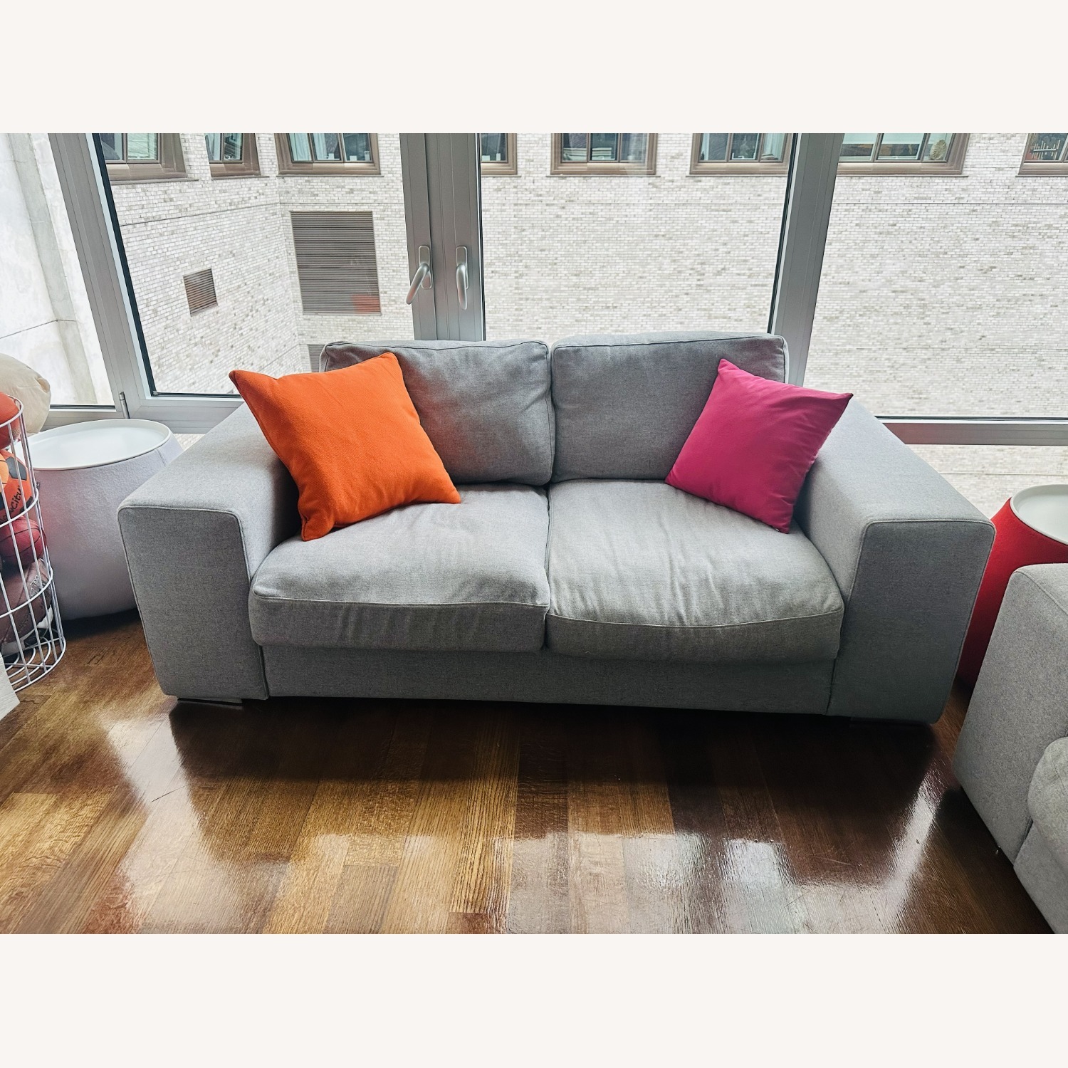 BoConcept Light Grey 2-Seater Sofa - image-1
