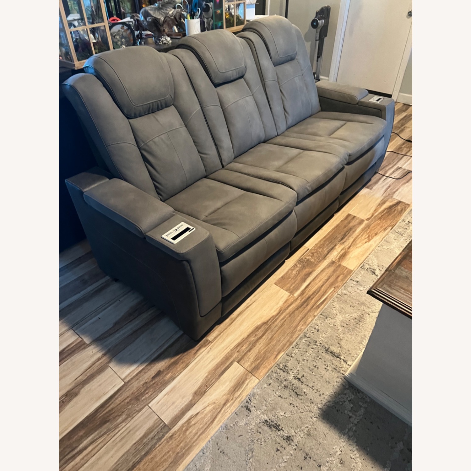 Ashley Furniture Dark Gray 3+ Seater Sofa - image-2