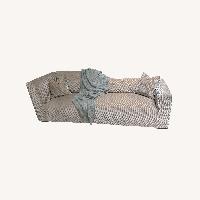 Taylor Made Custom Light Gray 2 Piece Sectional