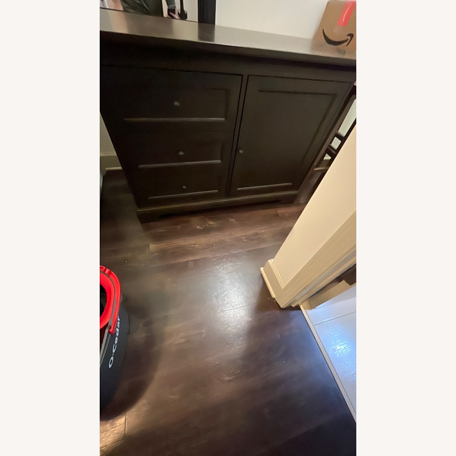 Howard Miller Dark Brown Wood Media Storage - image-3