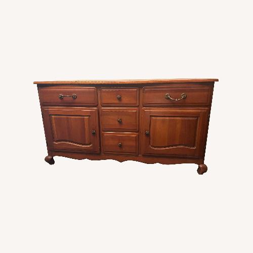 Used Natural Wood Chest for sale on AptDeco