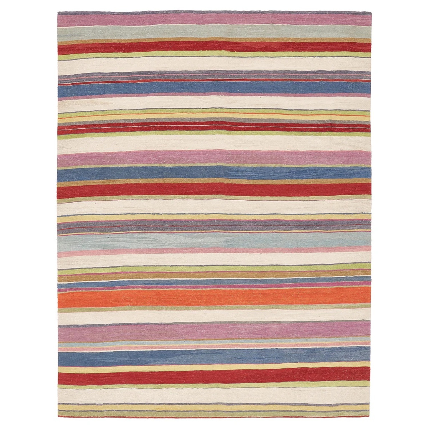 ABC Carpet and Home Colorful Striped Turkish Rug  - image-0