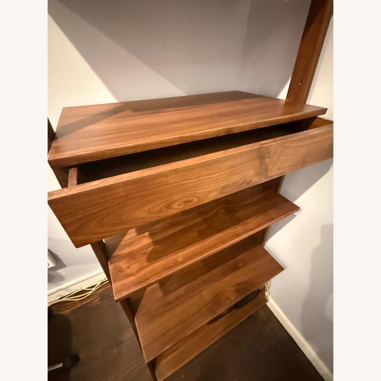  Mid-Century Modern Walnut Shelving Unit  - image-3