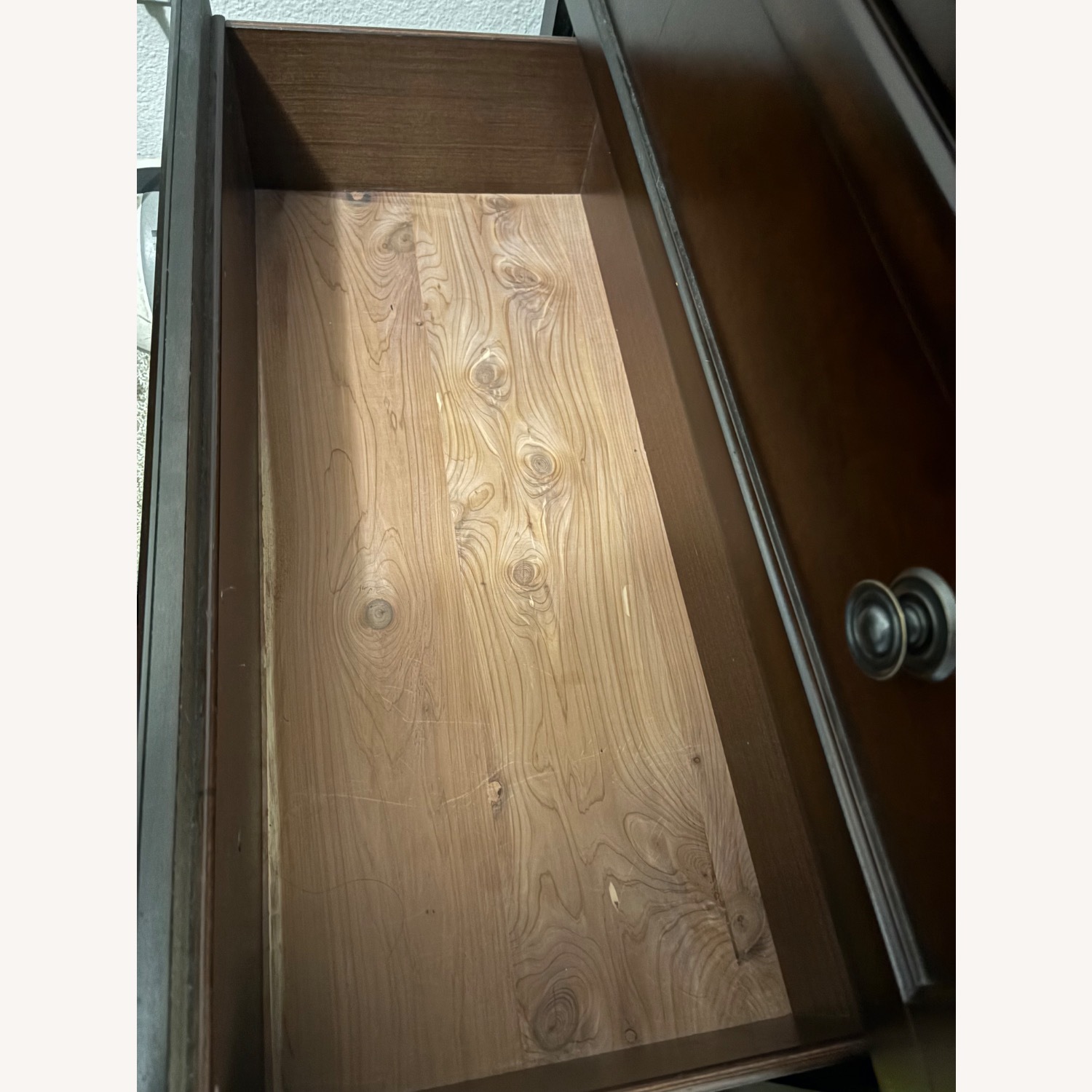 Ashley Furniture Dark Brown Wood Dresser - image-4