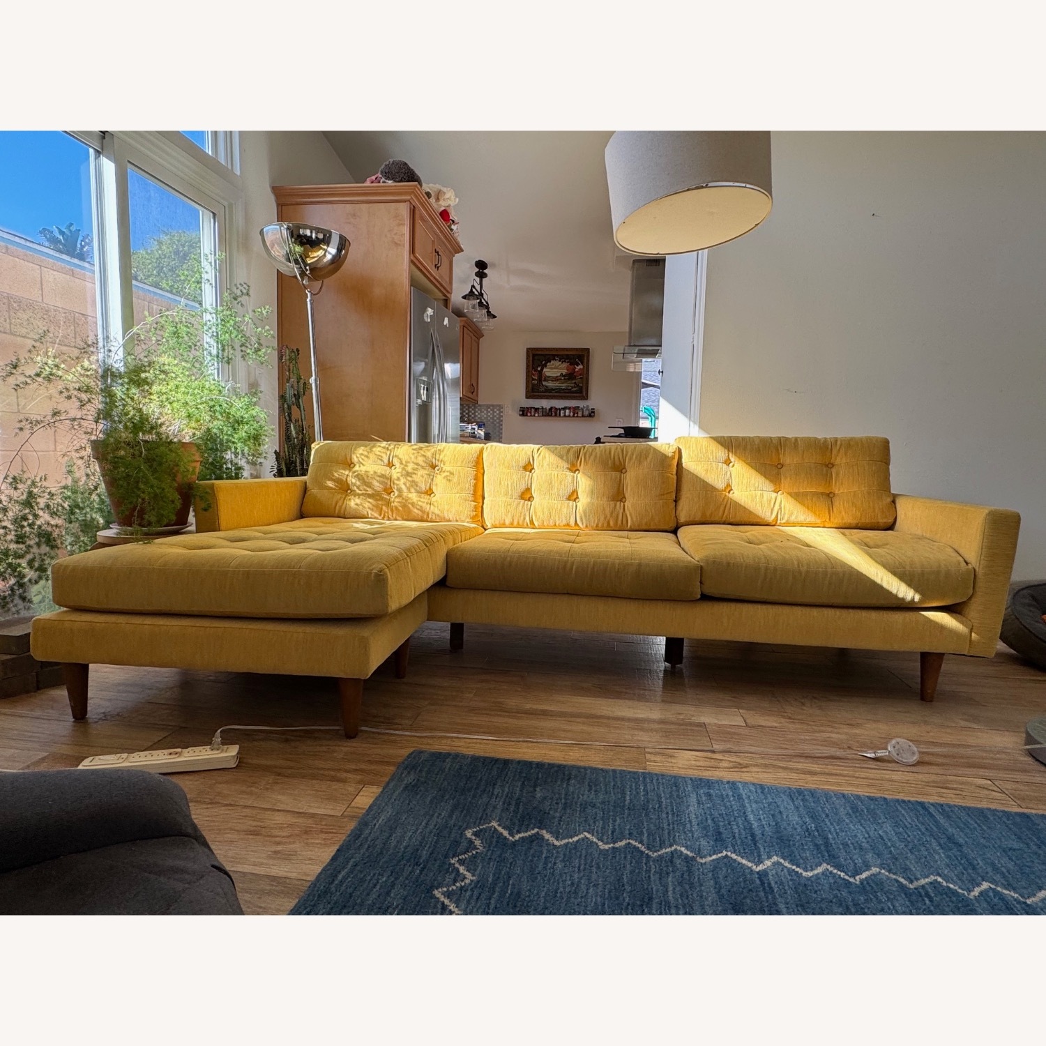 Joybird Eliot Yellow 3 Piece Sectional - image-1