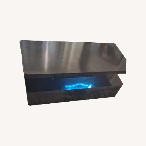 Used Dark Brown Marble Coffee Table for sale on AptDeco