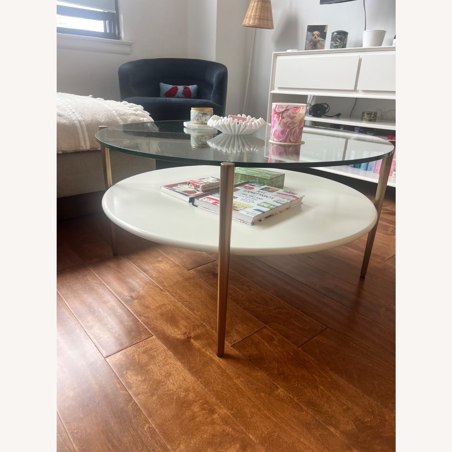 West Elm Mid Century Art Coffee Table - image-5