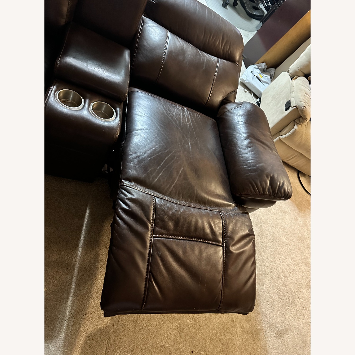 Coleman Furniture Dark Brown 2 Seater Sofa - image-2