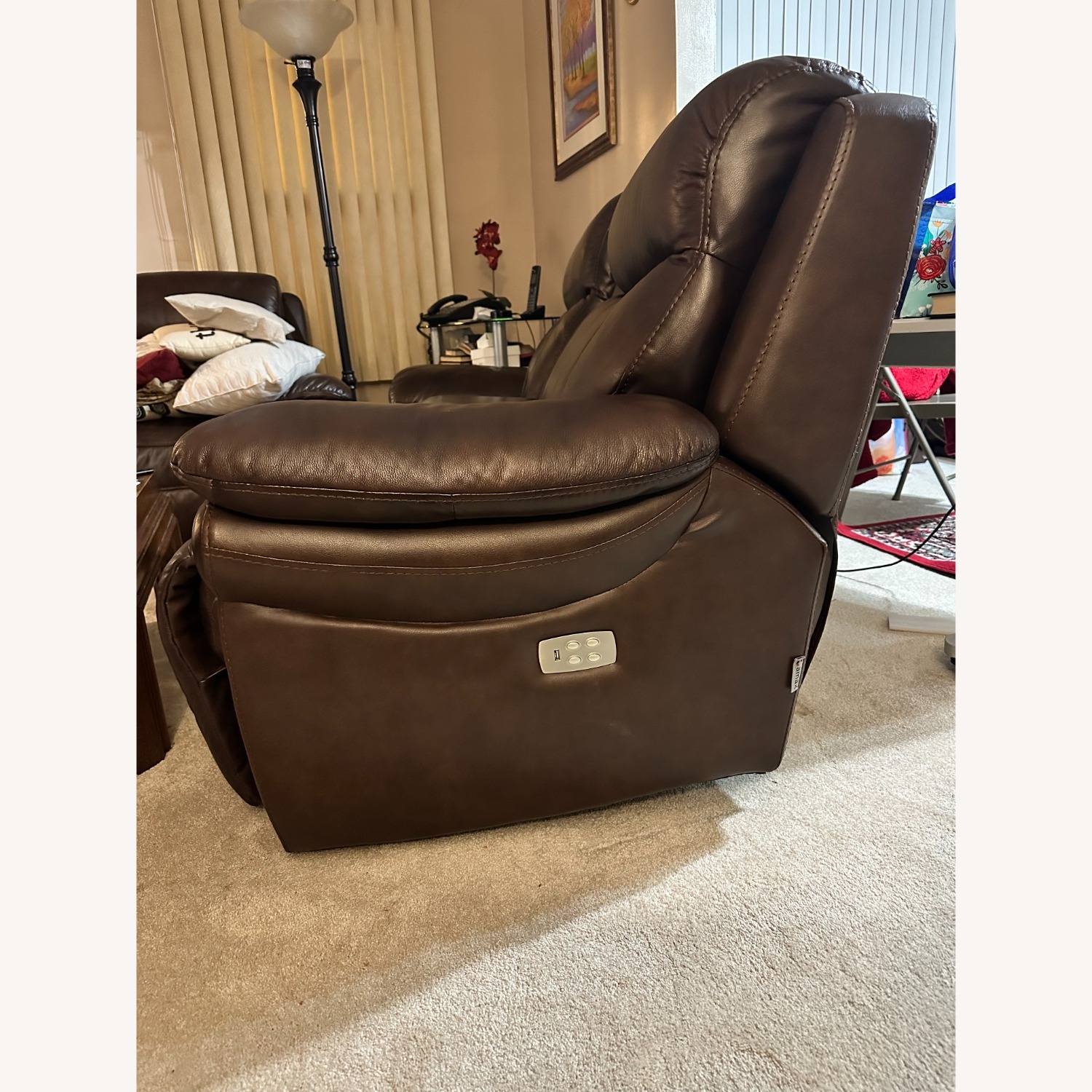 Coleman Furniture Dark Brown 2 Seater Sofa - image-4