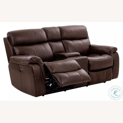 Used Coleman Furniture Dark Brown 2 Seater Sofa for sale on AptDeco