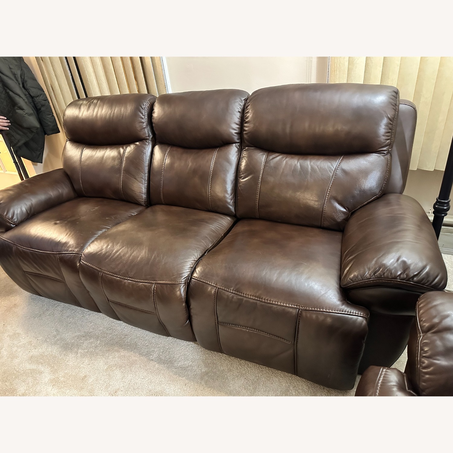 Coleman Furniture Dark Brown 3+ Piece Sectional - image-4