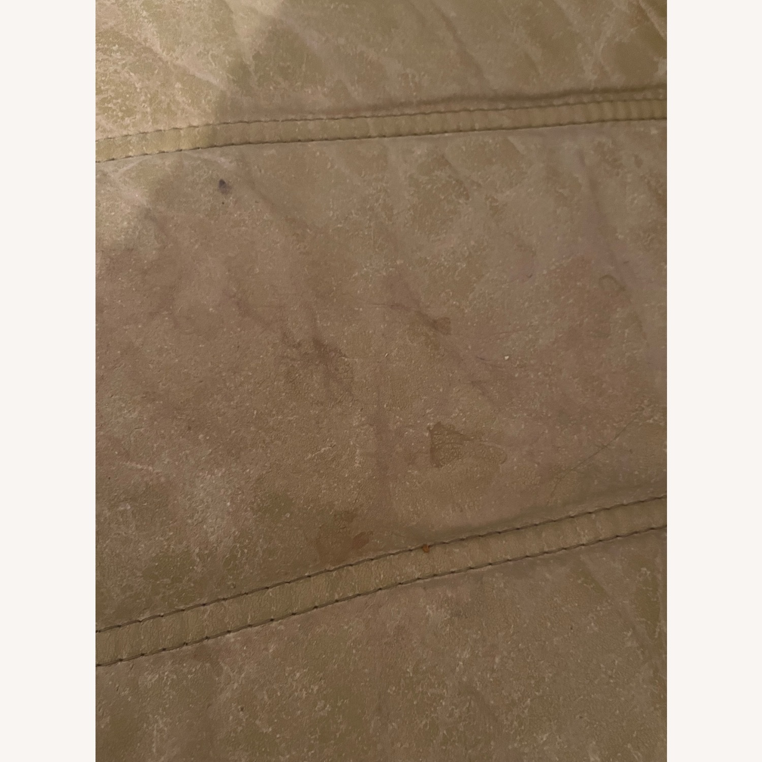 Vintage/Antique Leather 3+ Seater Sofa - image-6