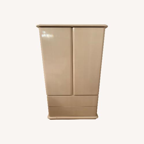 Used Lane Furniture Natural Lacquer Armoire for sale on AptDeco