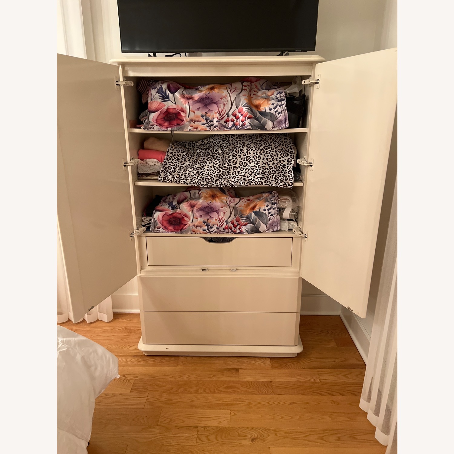 Lane Furniture Natural Lacquer Armoire - image-3