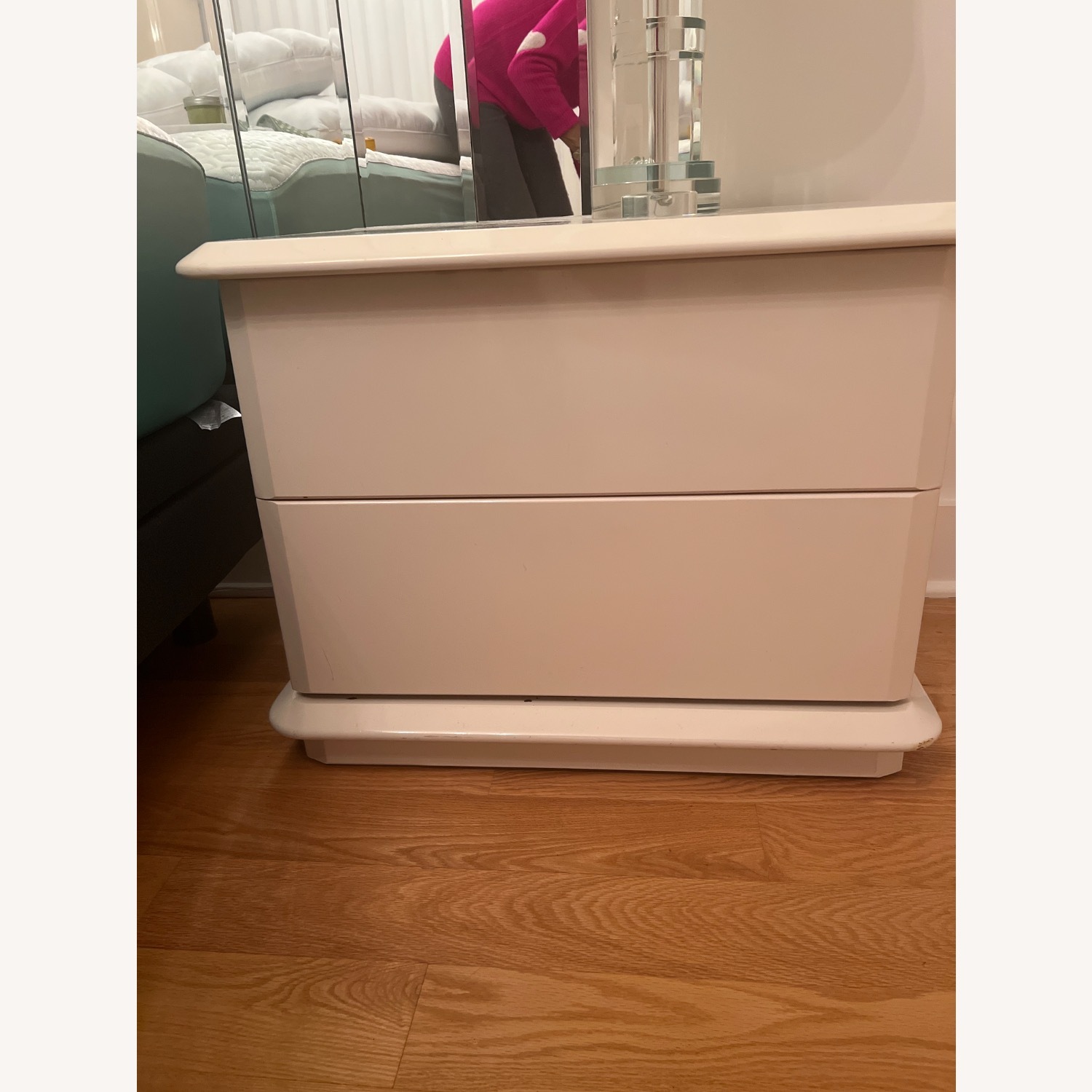 Lane Furniture Natural Lacquer Nightstands - image-1