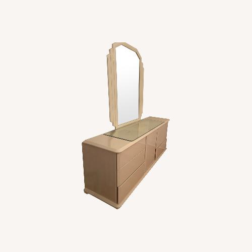 Used Lane Furniture Natural Lacquer Dresser for sale on AptDeco