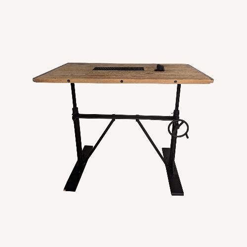 Used Pottery Barn Pittsburgh Convertible Standing Desk for sale on AptDeco