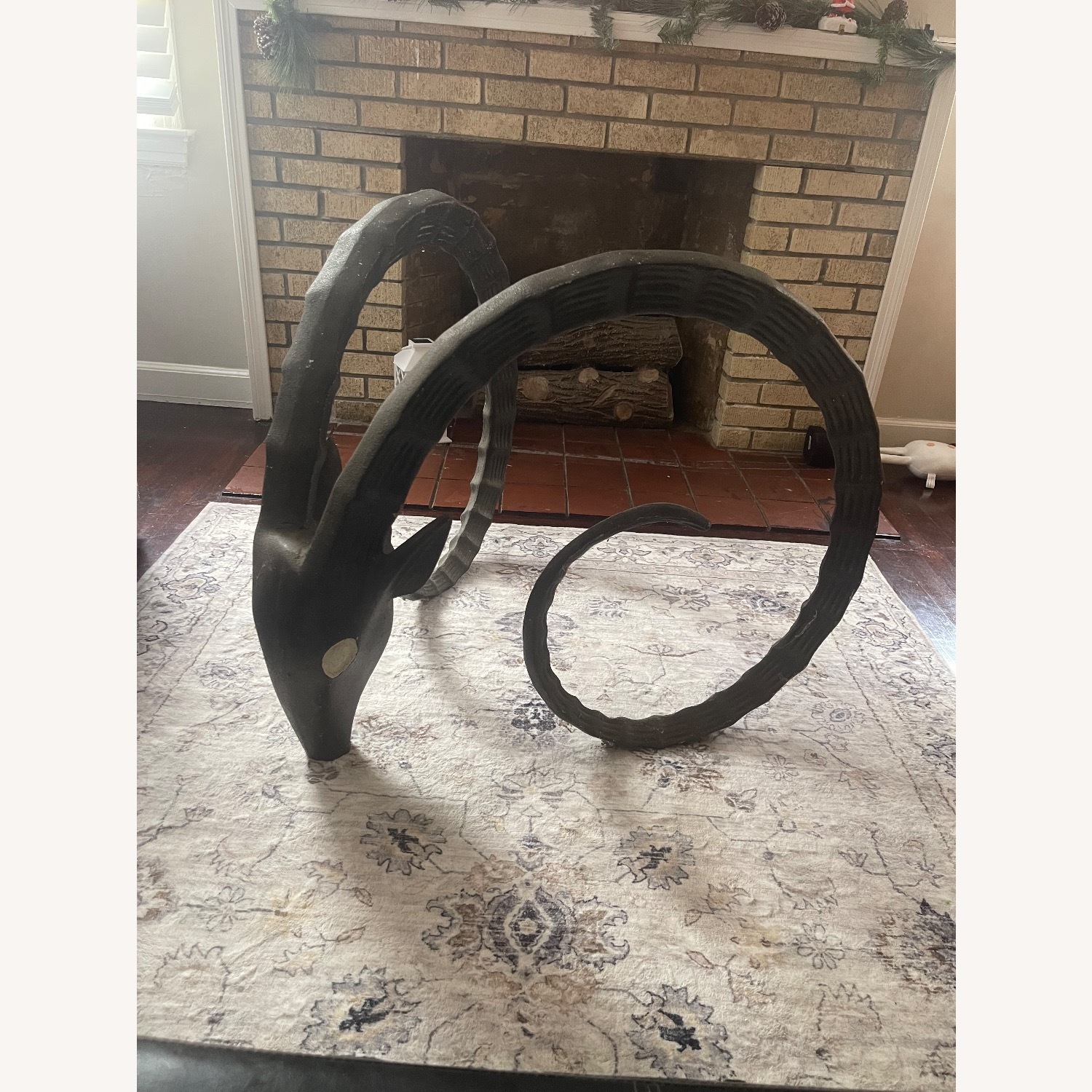 Vintage/Antique Black Dining Table - image-4