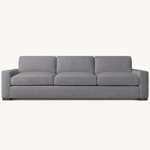Used Restoration Hardware Maxwell Light Gray 3+ Seater Sofa for sale on AptDeco