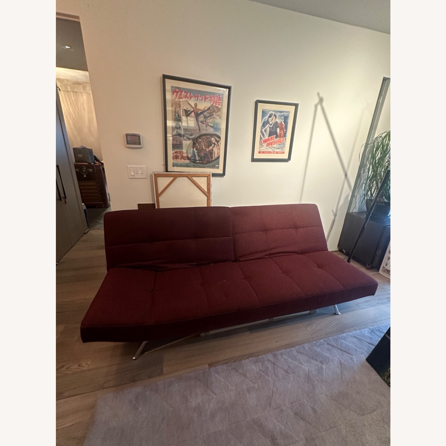 Ligne Roset Salma Red Futon - image-3