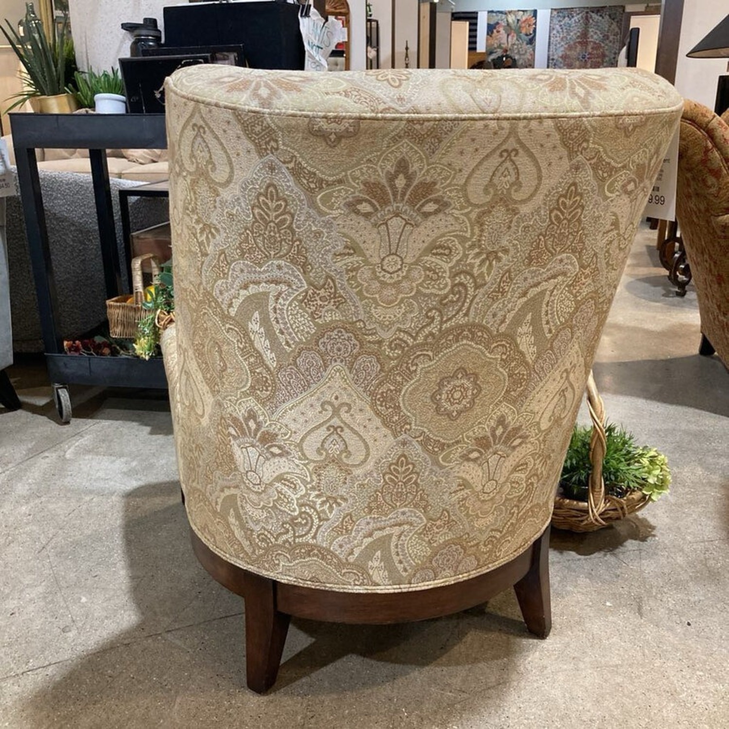 Drexel Heritage Upholstered Patterned Accent Chair - image-7