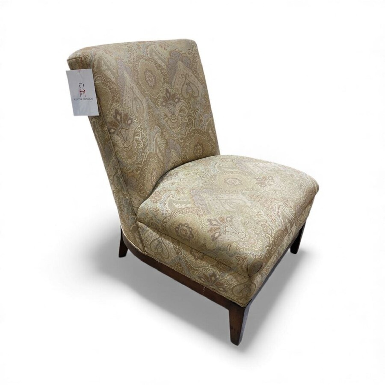 Drexel Heritage Upholstered Patterned Accent Chair - image-1