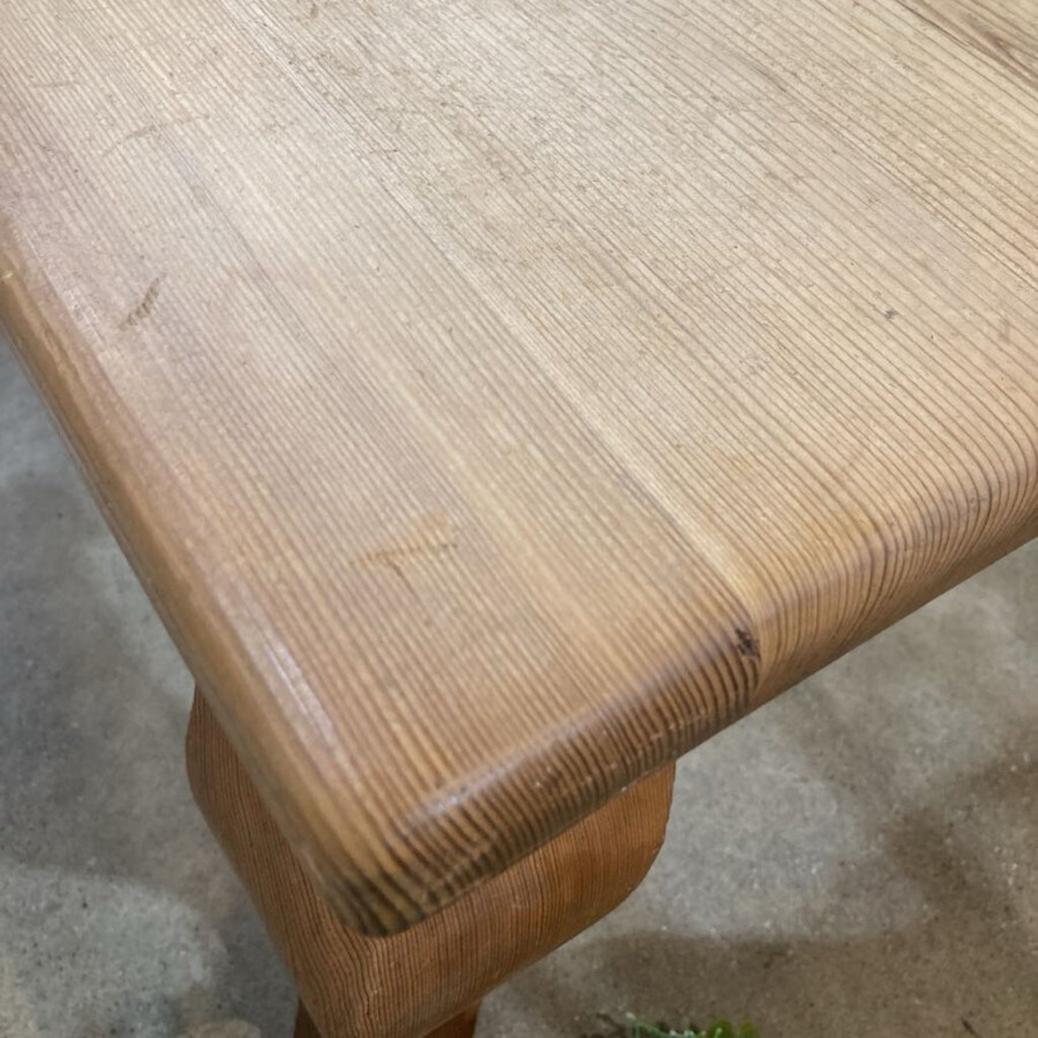 Rustic Wood w Glass Insert Coffee Table - image-9