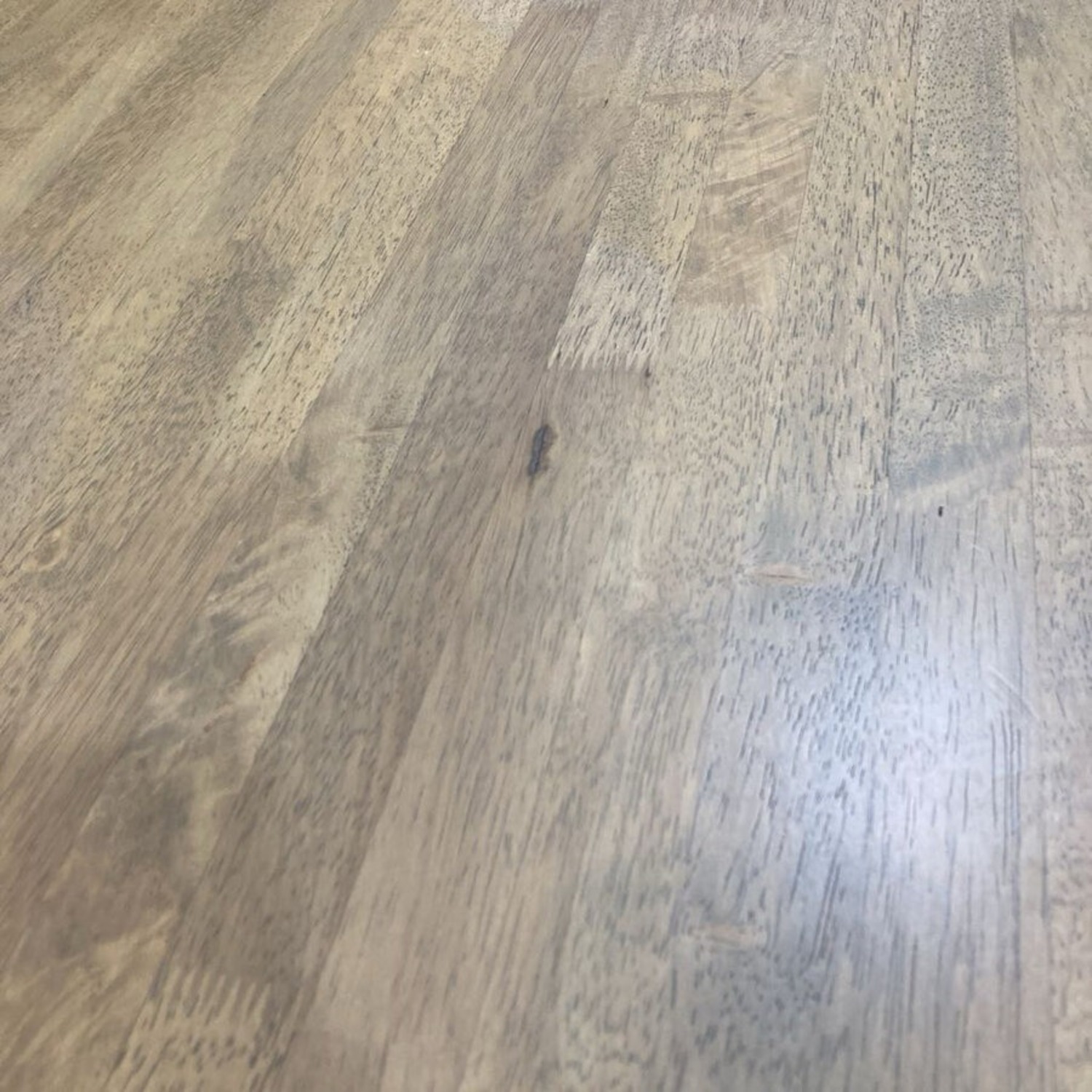 Round Wood Tapered Legs Dining Table - image-10