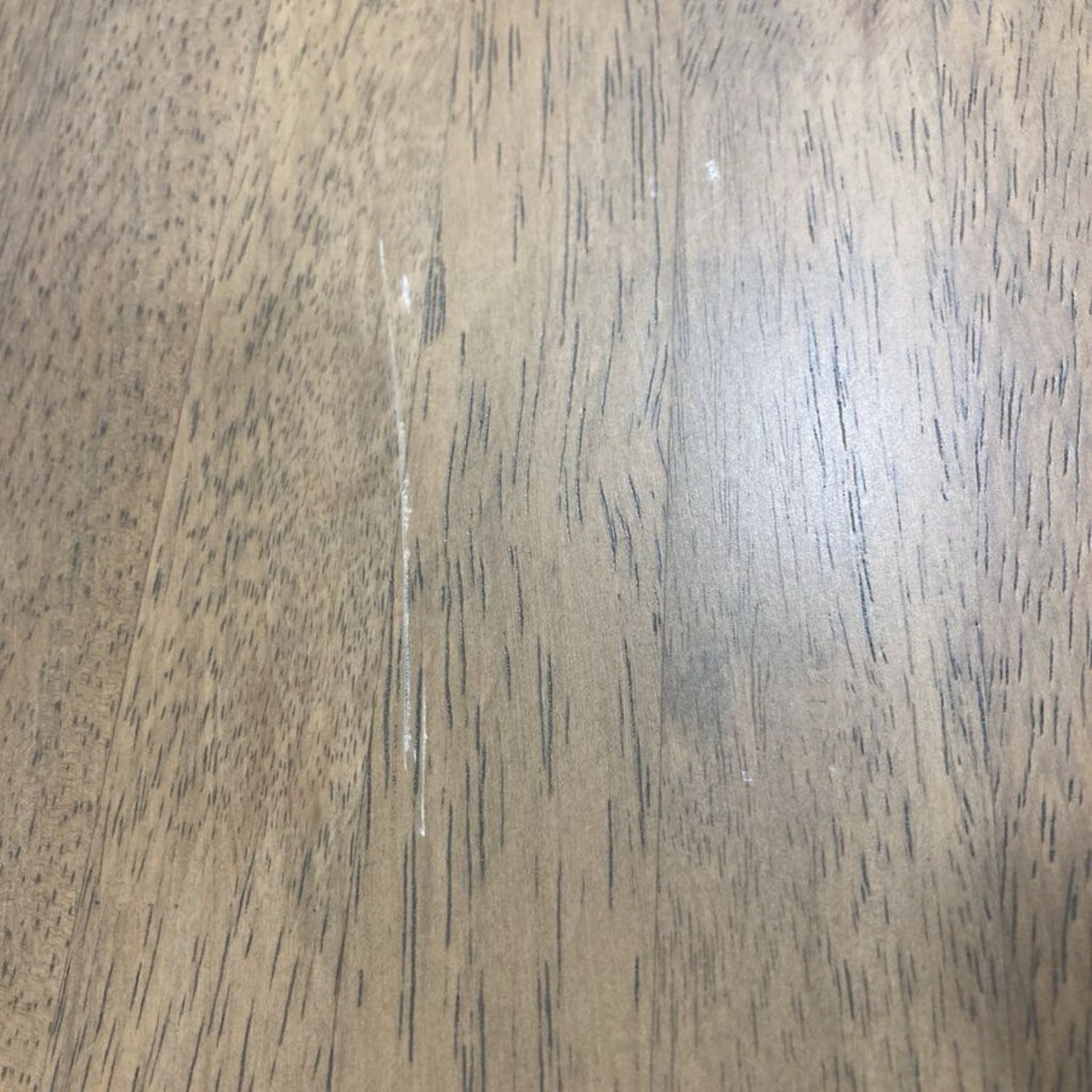 Round Wood Tapered Legs Dining Table - image-9