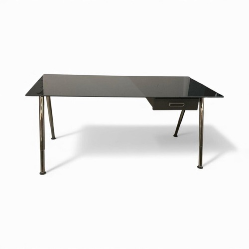 Used Galant Glass Top Desk for sale on AptDeco