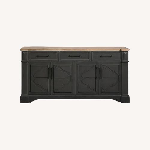 Used Costsco Dark Brown Wood Media Storage for sale on AptDeco
