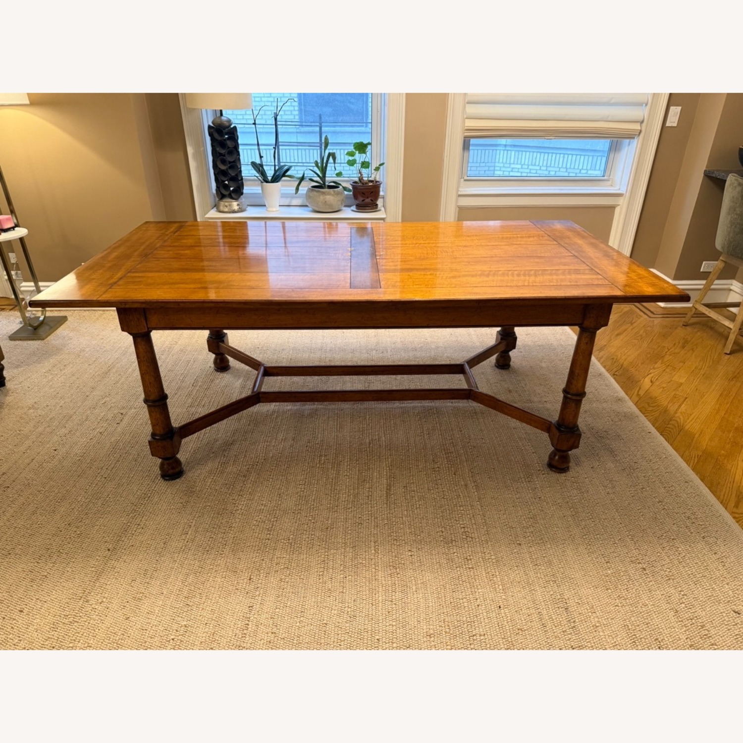 Baker Furniture Farmhouse Dining Table & 6 Chairs - image-3