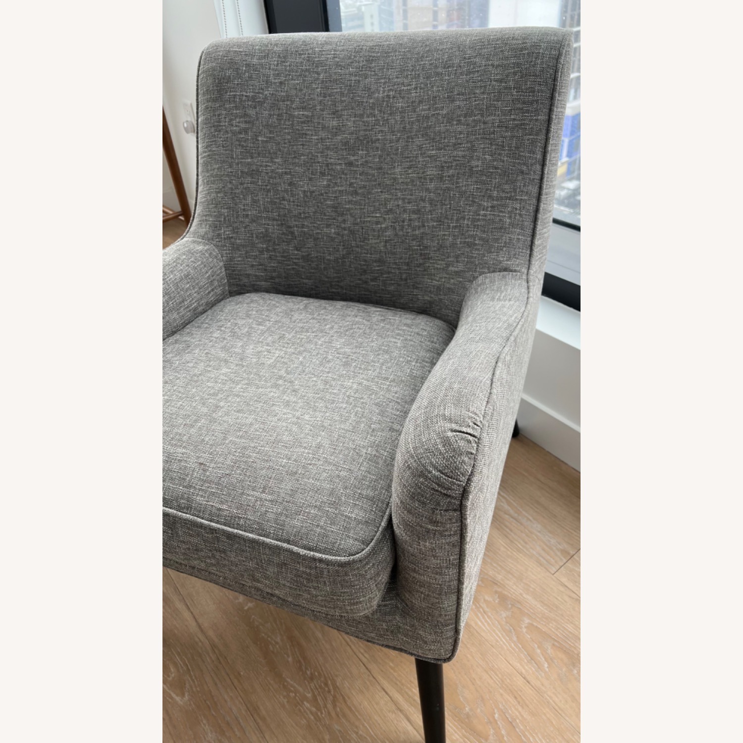 West Elm Book Nook Armchair (Gray) - image-4