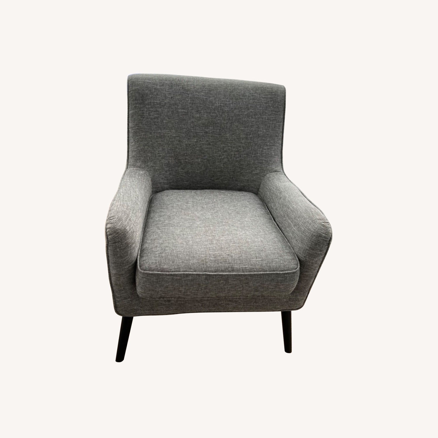 West Elm Book Nook Armchair (Gray) - image-5