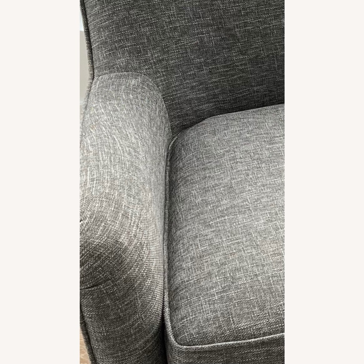 West Elm Book Nook Armchair (Gray) - image-6